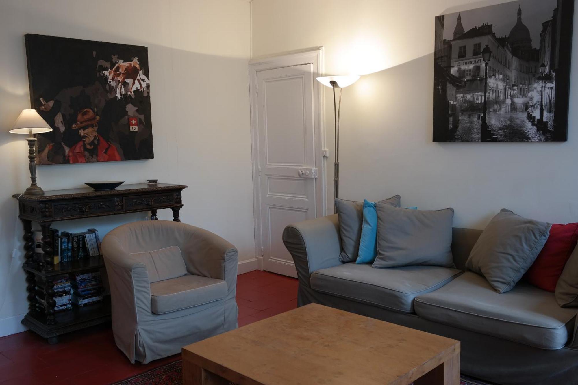 Penthouse Apartment Overlooking Place Carnot Carcassonne Exterior foto